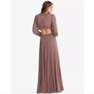 LOVELY CUTOUT MAXI DRESS Gown Size 0